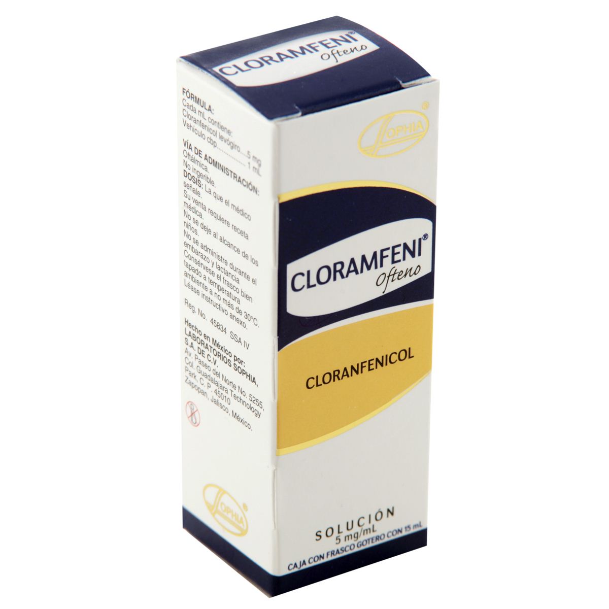 Cloramfeni Ofteno Gts.15m image number null