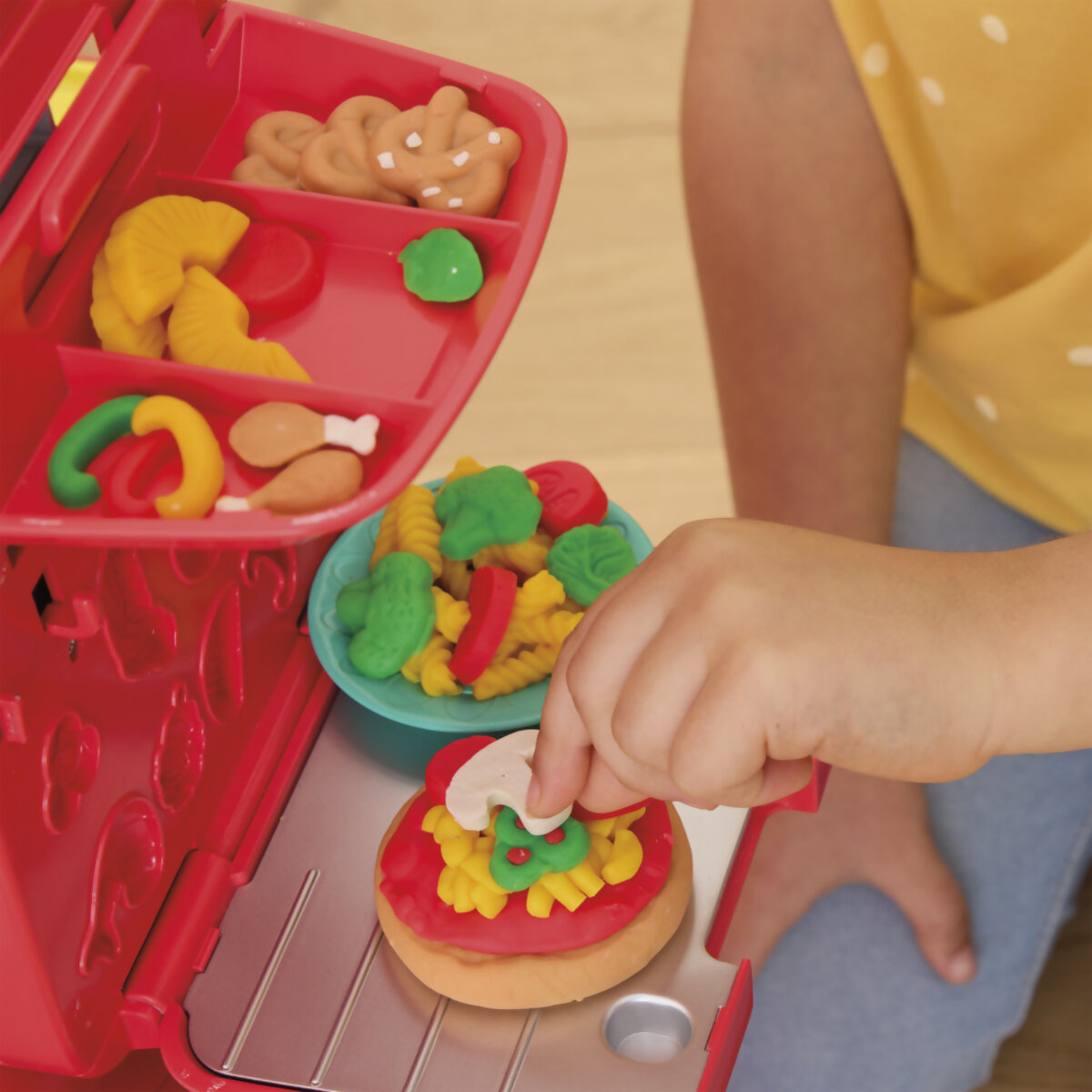 Moto Scooter Play-doh Repartidor de Pizzas image number null