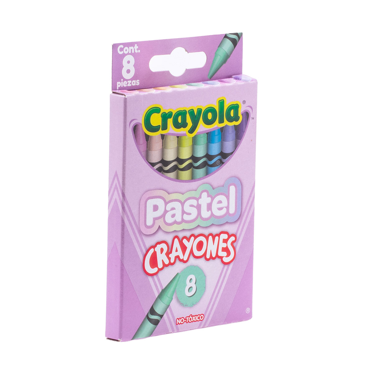 8 Crayones Tonos Pastel Crayola image number null