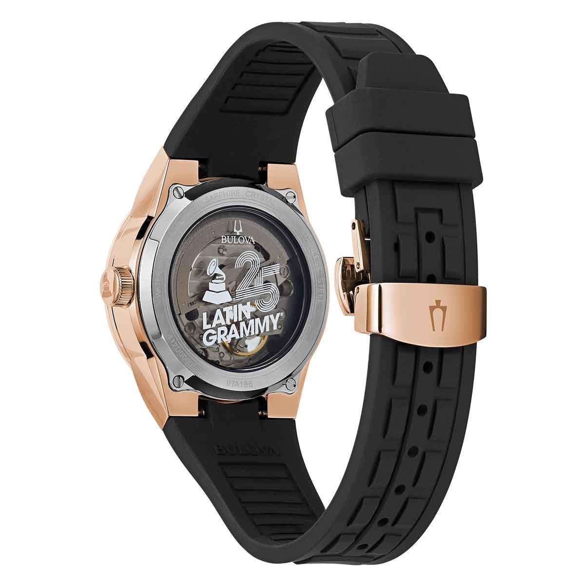 Reloj Bulova 97A186 Colección Latin Grammy Edición 25 Aniversario Unisex image number null