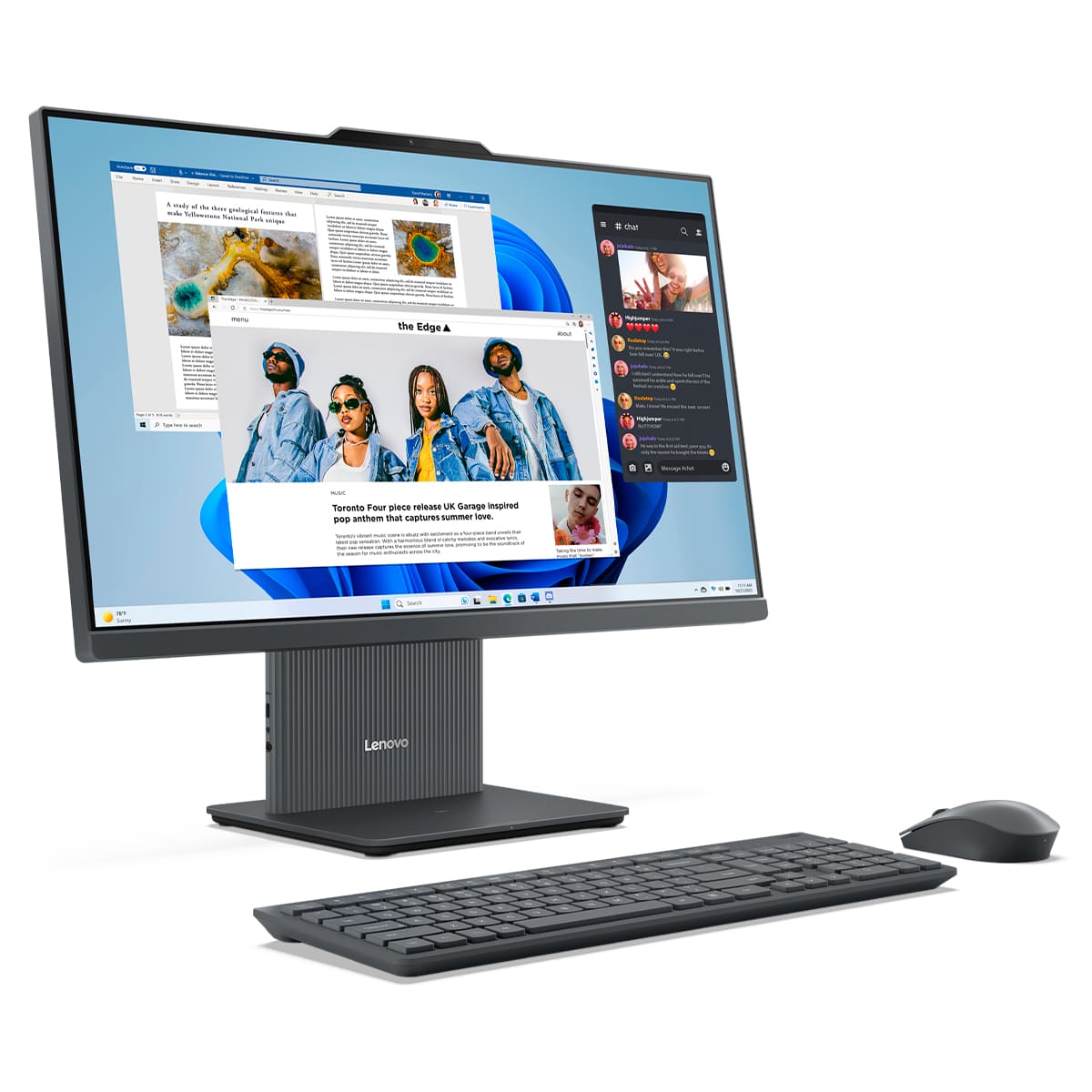 Bundle Desktop All In One Lenovo IdeaCentre 23.8 Intel Core i3 8 GB RAM 512 GB SSD Windows 11 + Lenovo Tab M8 4th Gen" image number null