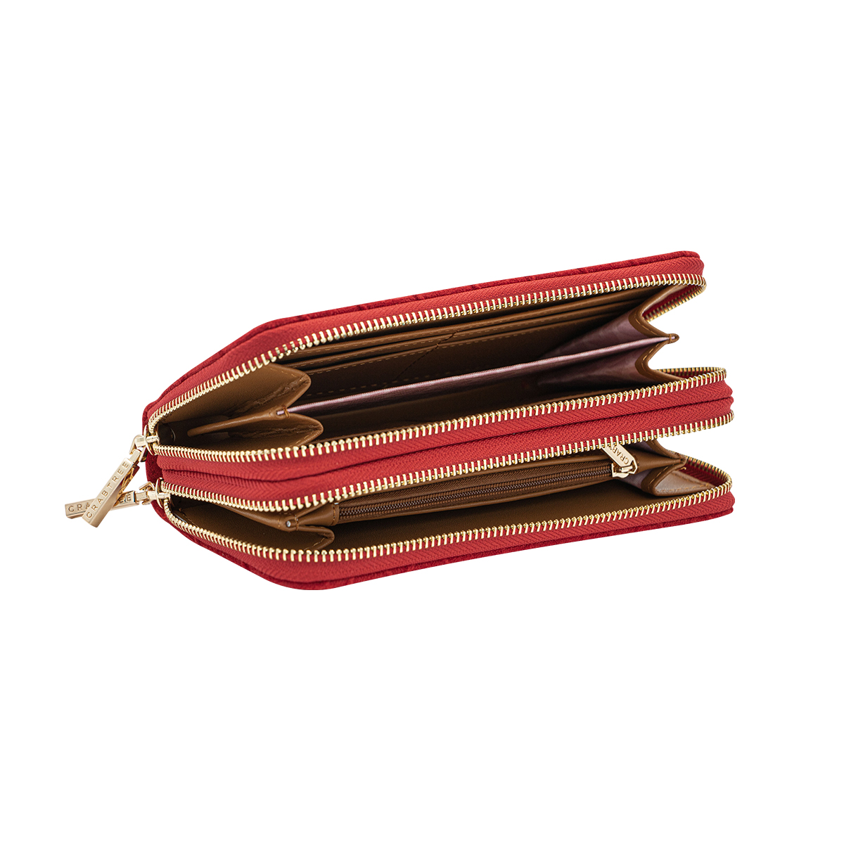 Cartera Crabtree Rojo para Mujer image number null