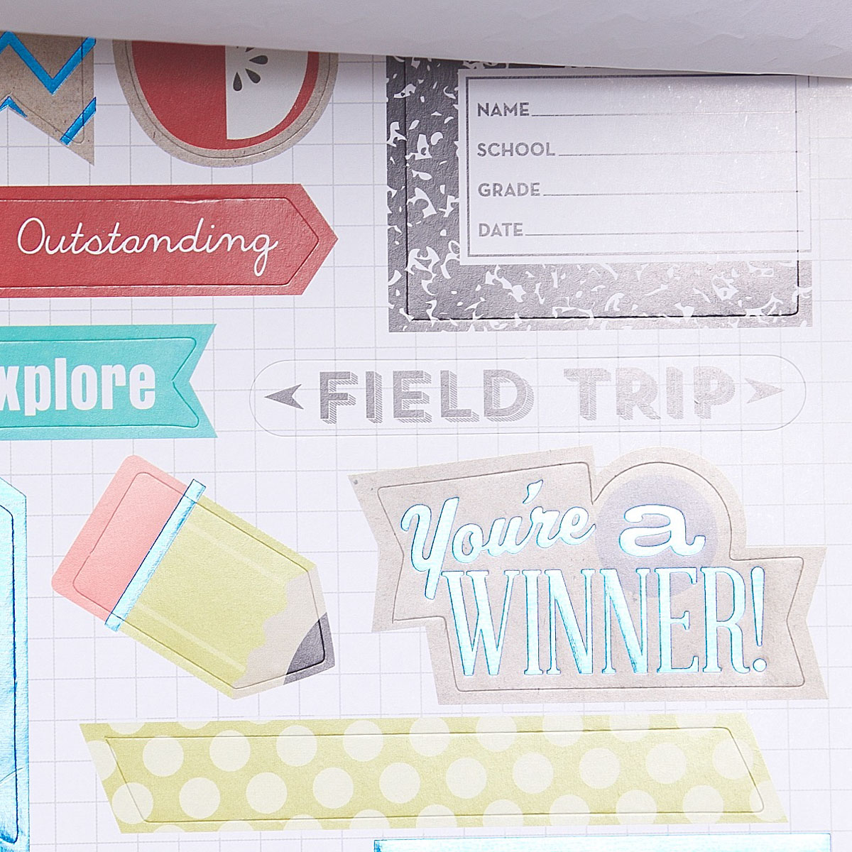 Stickers Thp I Heart School image number null