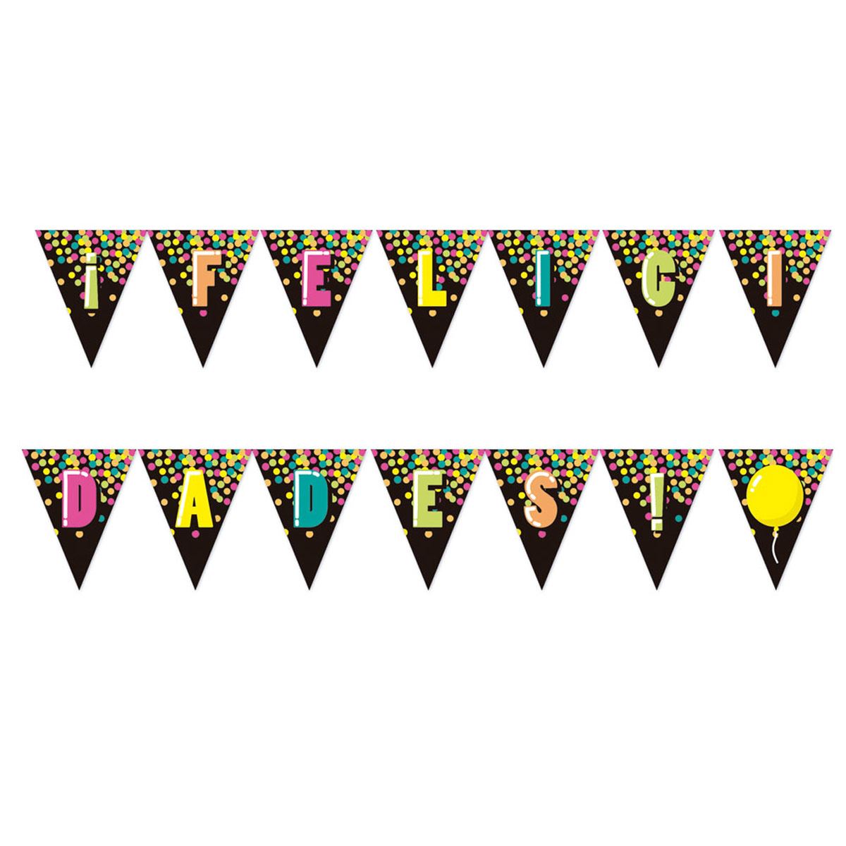 Letrero triangular ne&oacute;n doble vista image number null