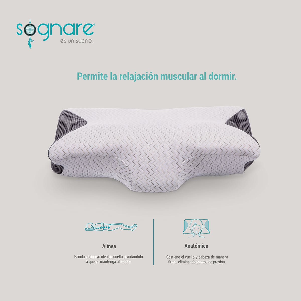 Sognare Cervicalm Almohada image number null