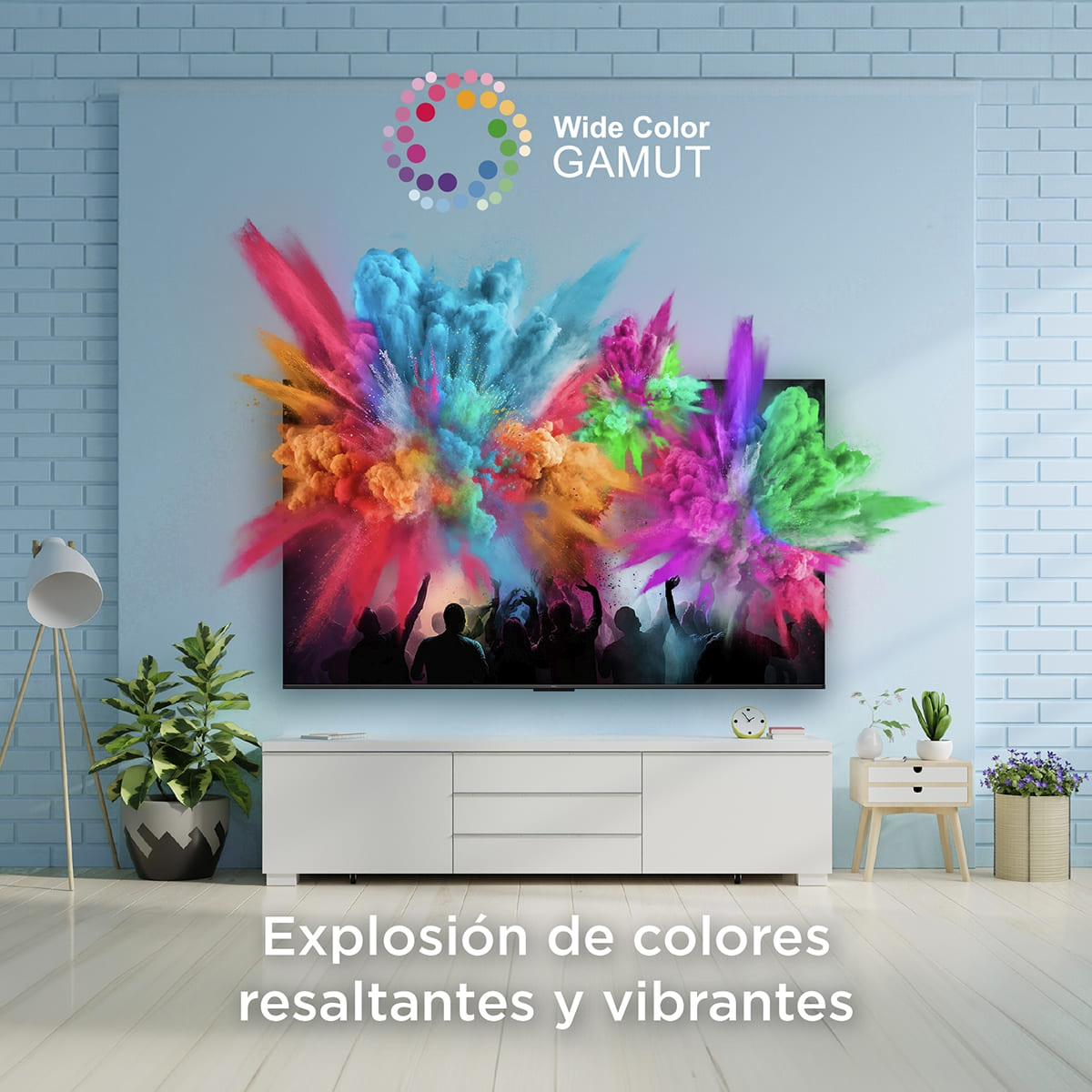 Pantalla Google TV TCL de 43 Pulgadas 4K 43s551g image number null