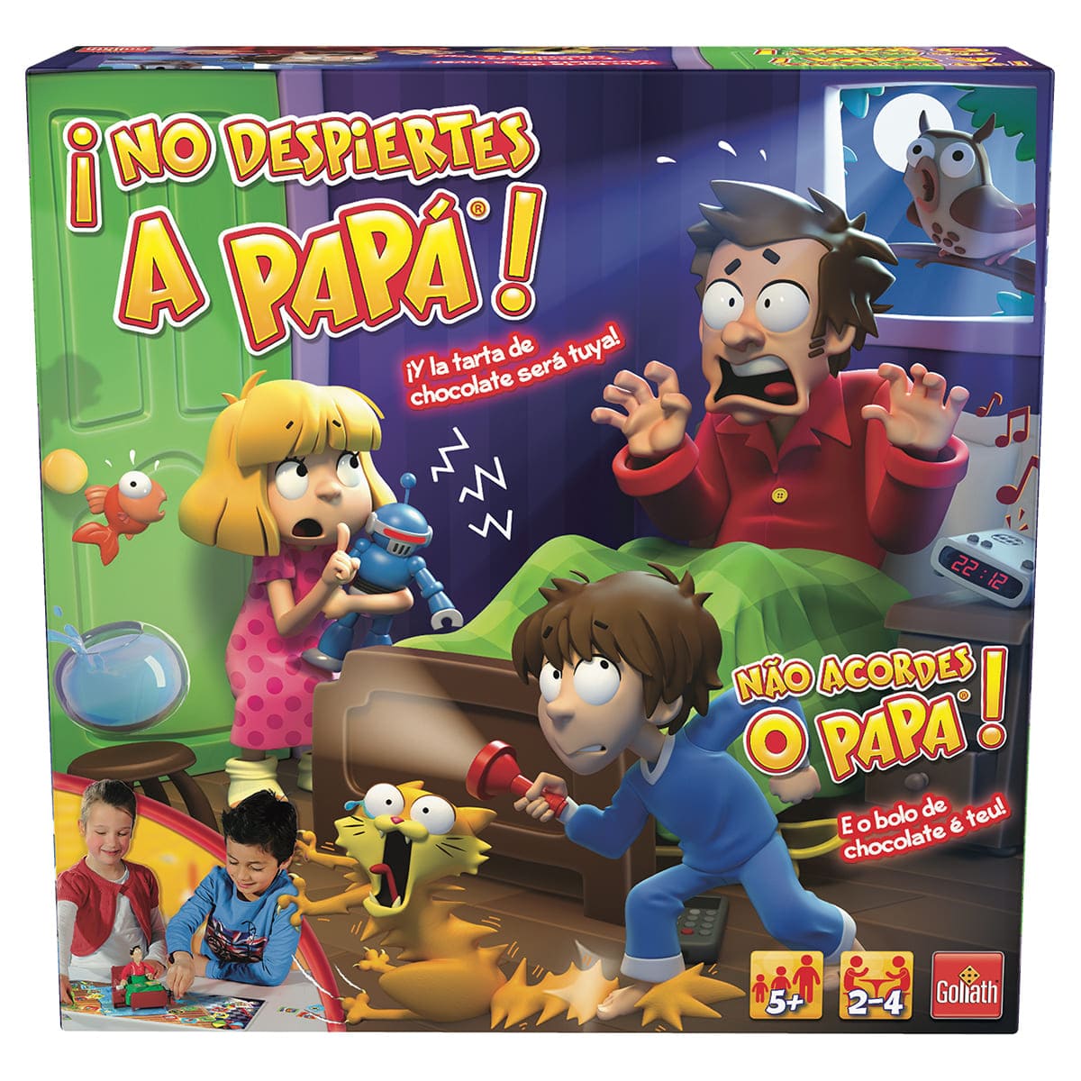 Juego de Mesa No despiertes a Papá Goliath image number null