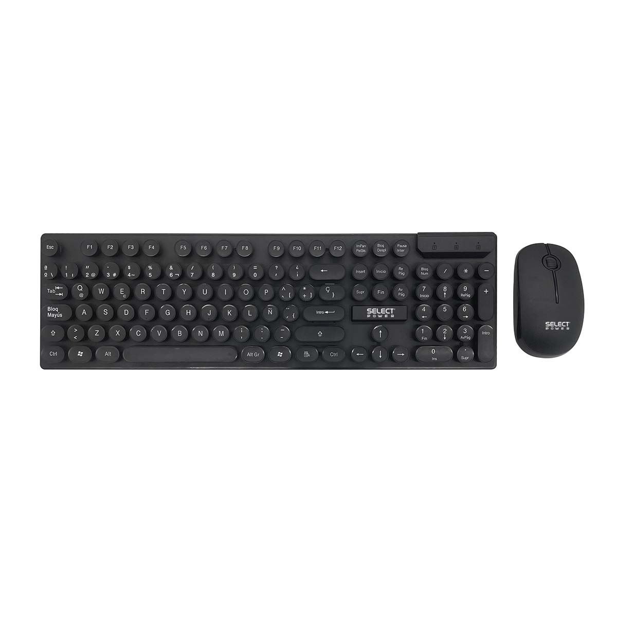 Teclado + Mouse Inal Negro Spwr image number null