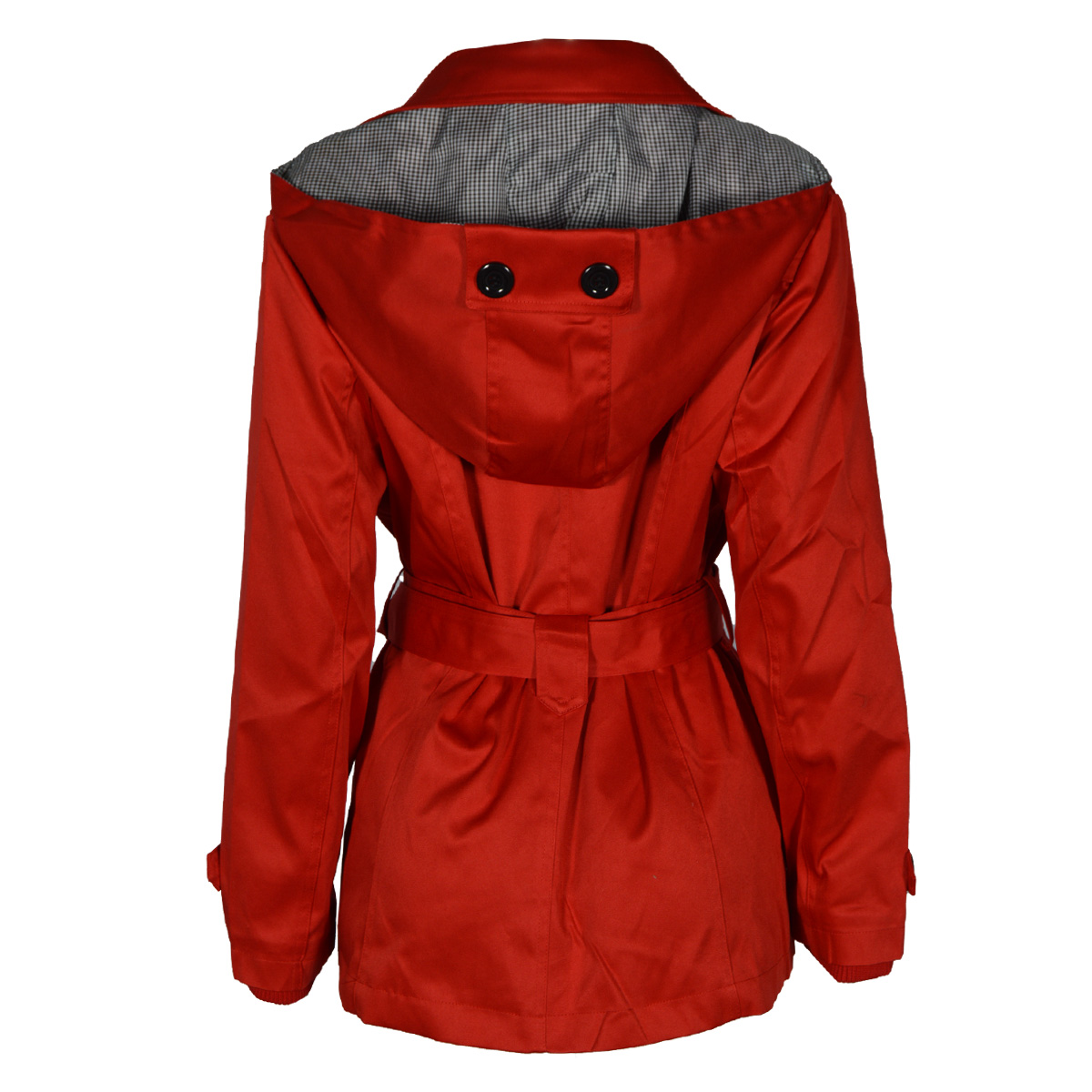 Gabardina Lisa con Cintur&oacute;n Philosophy Jr Plus Talla 1X para Mujer image number null