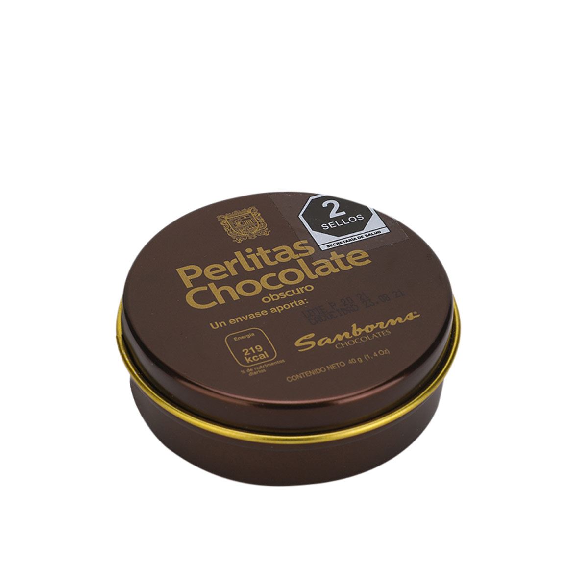 Perlas de chocolate amargo 40 g image number null