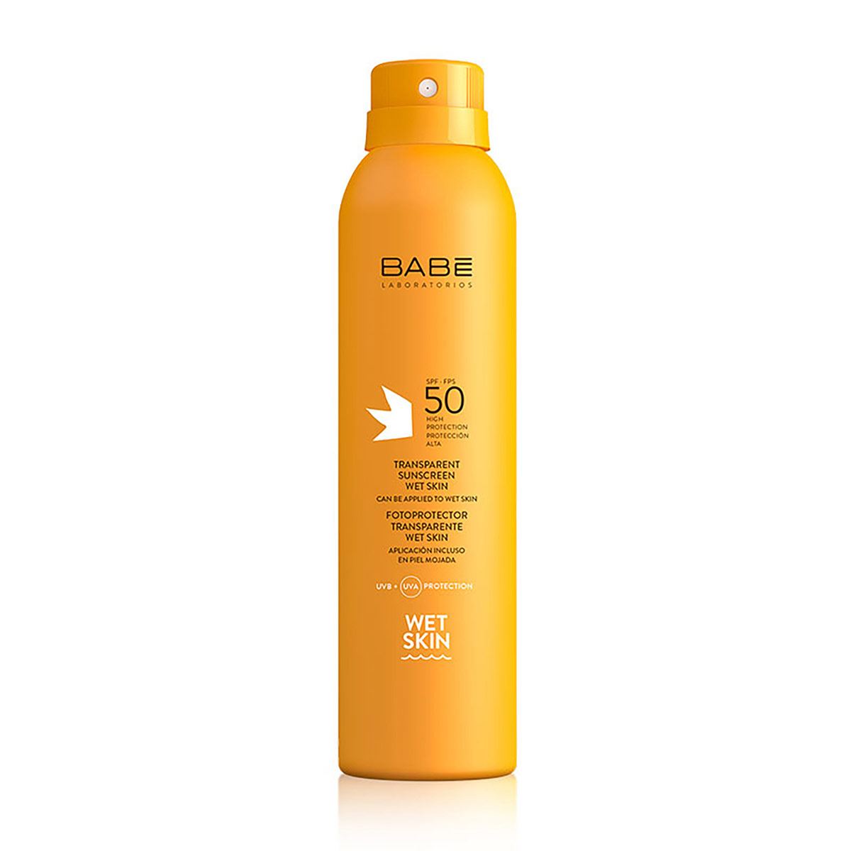 Babé Spray Fotoprotector Transparente Wetskin 200ml image number null