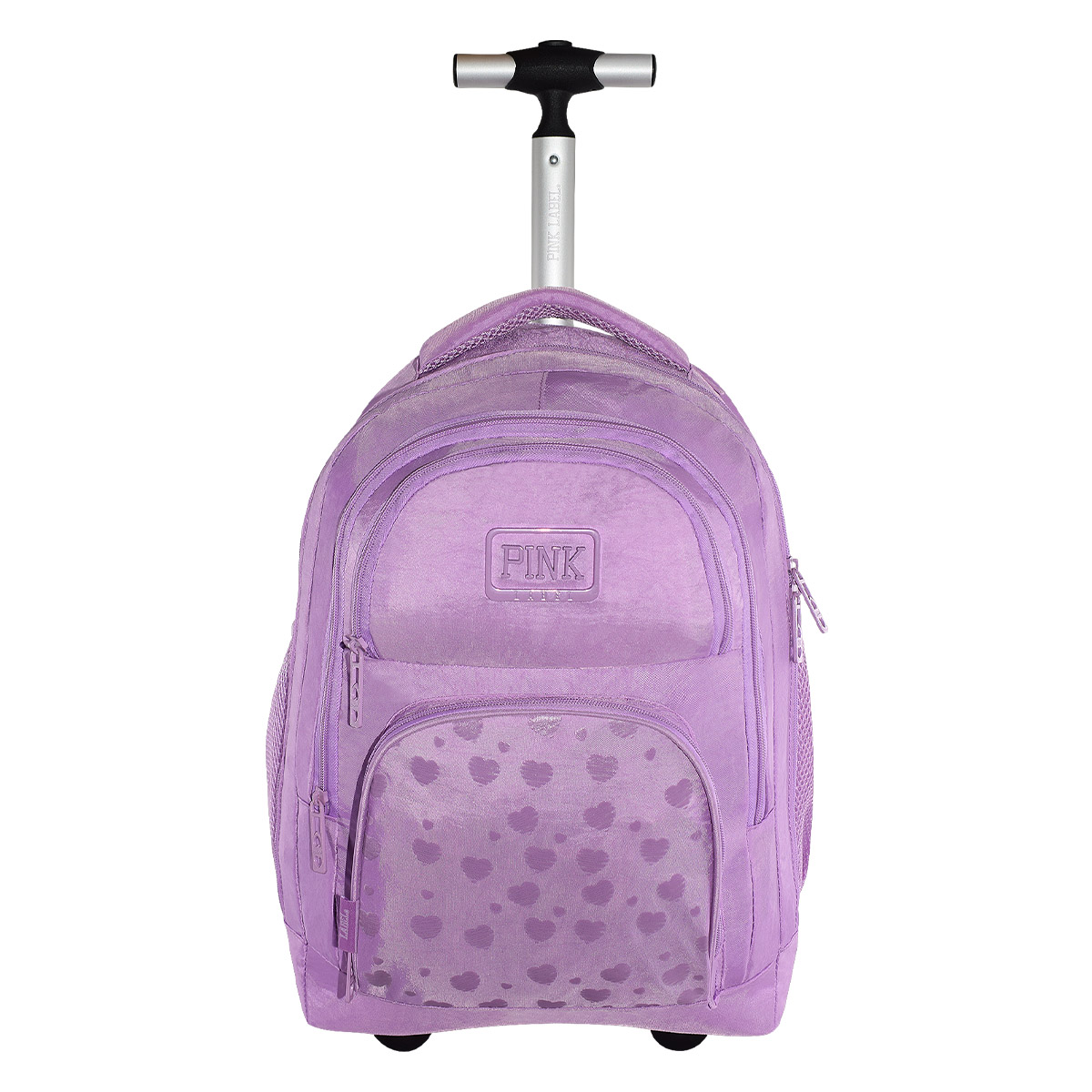 Mochila Porta Laptop Rodante Lila Pink Label image number null
