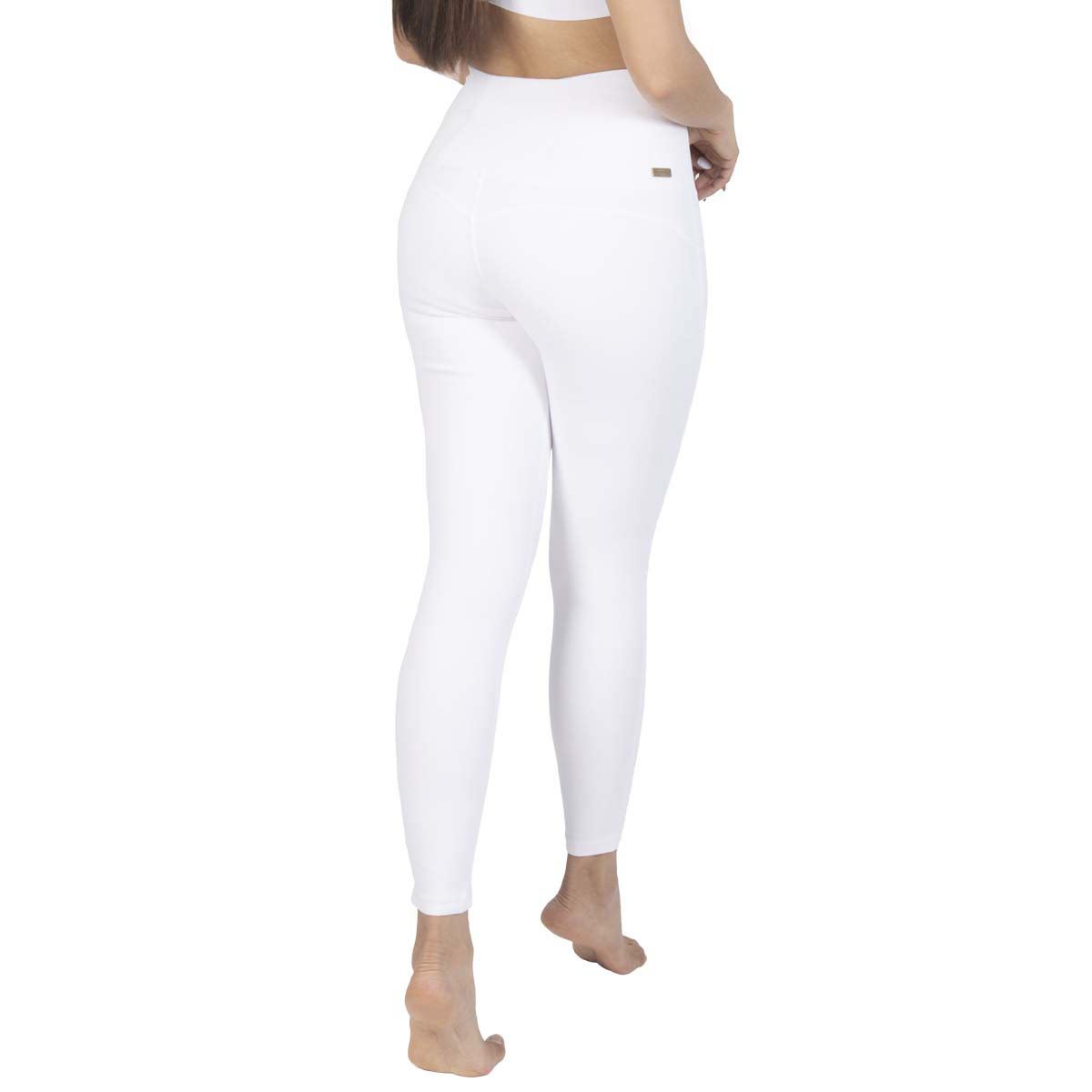 Leggin stretch control Oscar Hackman modelo OH-LEGSCON color blanco talla mediana dama image number null