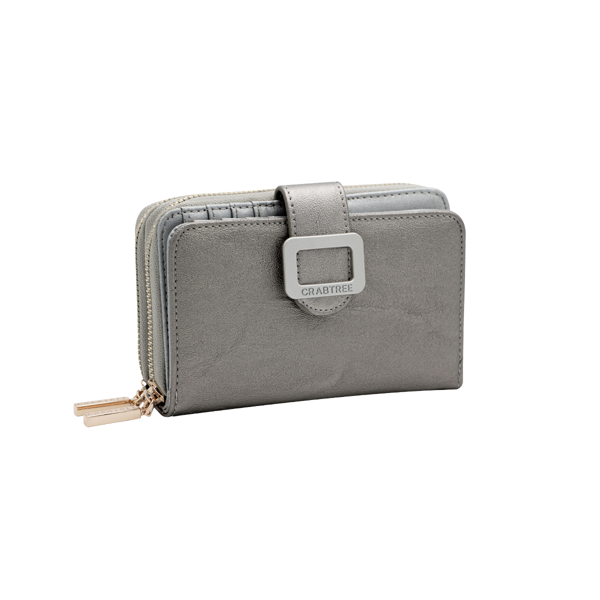 Cartera Crabtree Plata para Mujer image number null