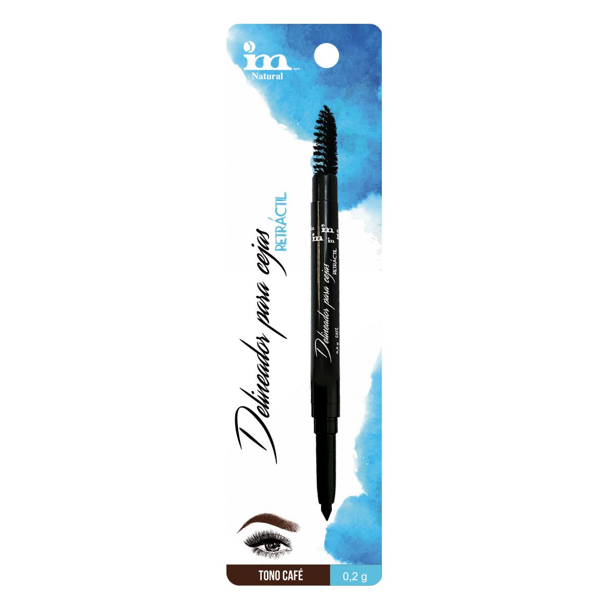 Delineador para Ceja Retr&aacute;ctil Caf&eacute; IM image number null