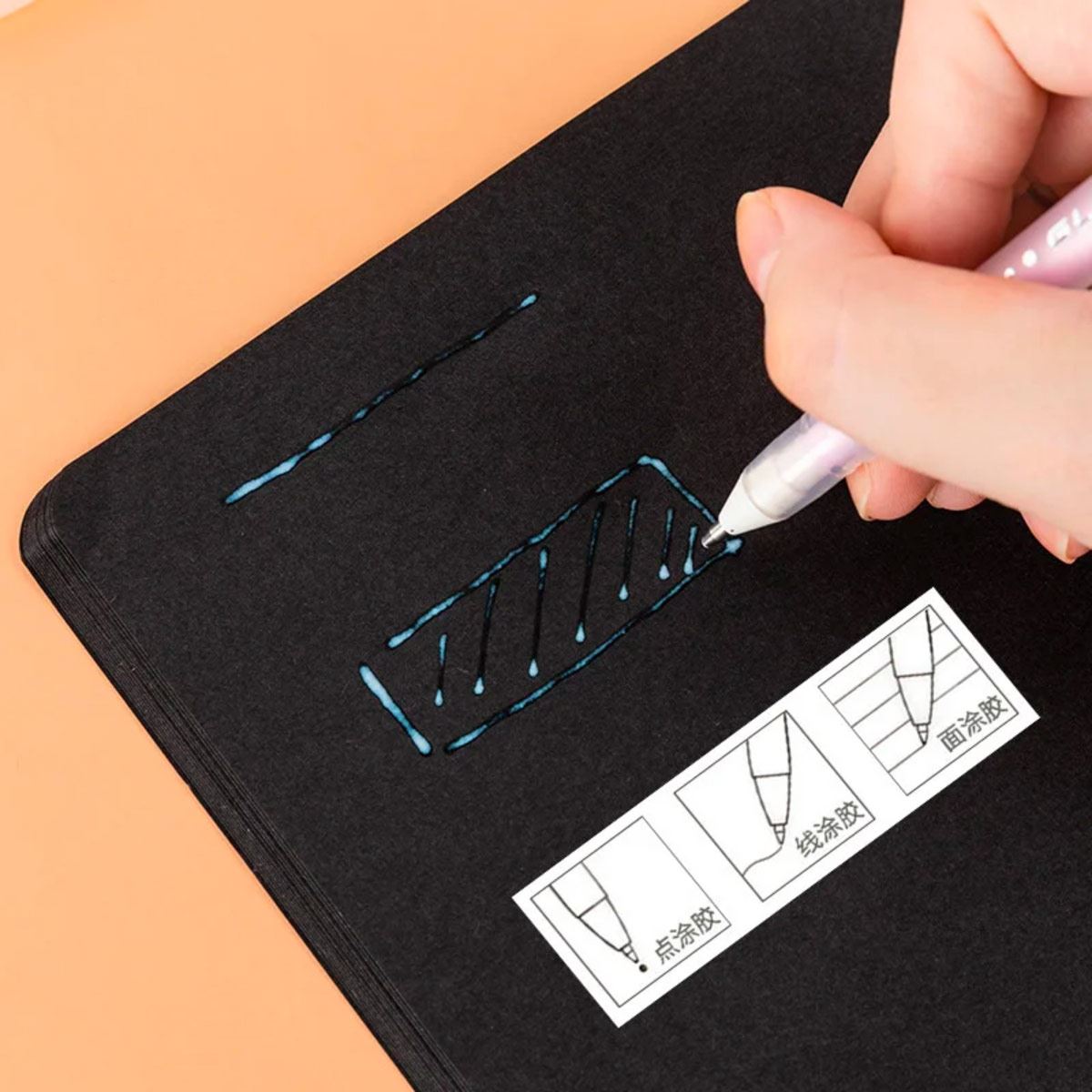 Kit de 2 Pegamentos en Pluma Set B image number null