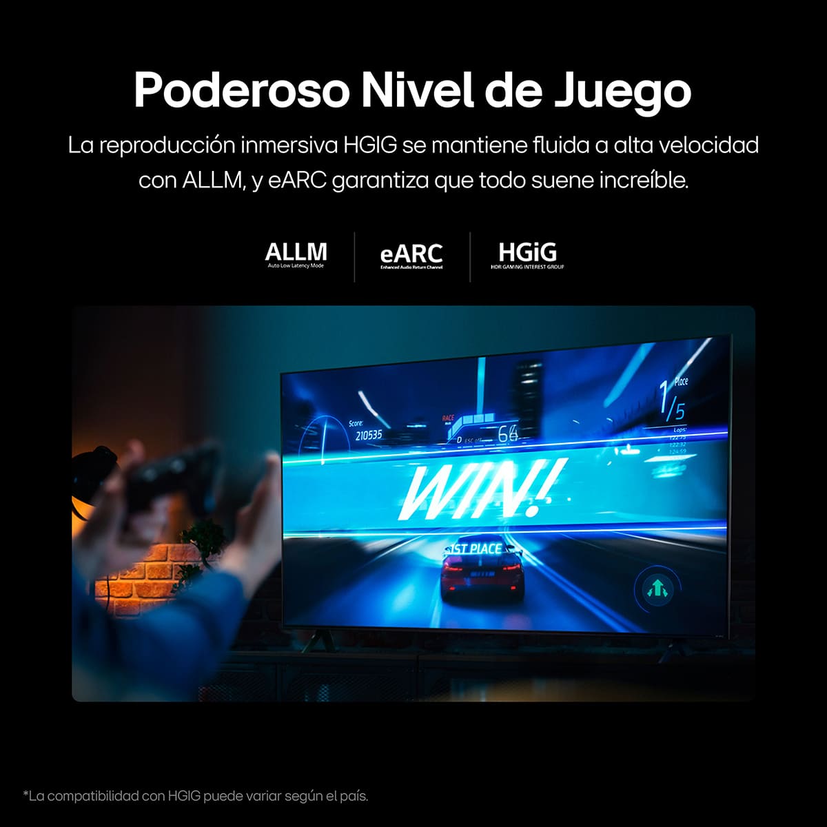 Pantalla LG de 55 Pulgadas 4K ThinQ 55QNED80TSA image number null