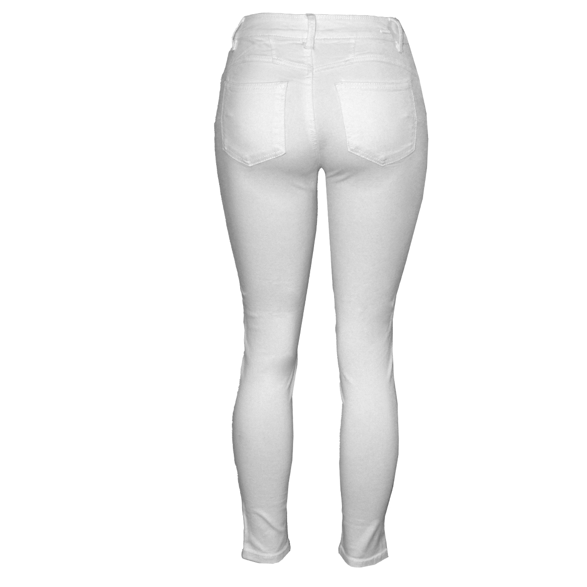 Jeans Skinny con Bolsillos Philosophy Color Blanco Talla 5 para Mujer image number null