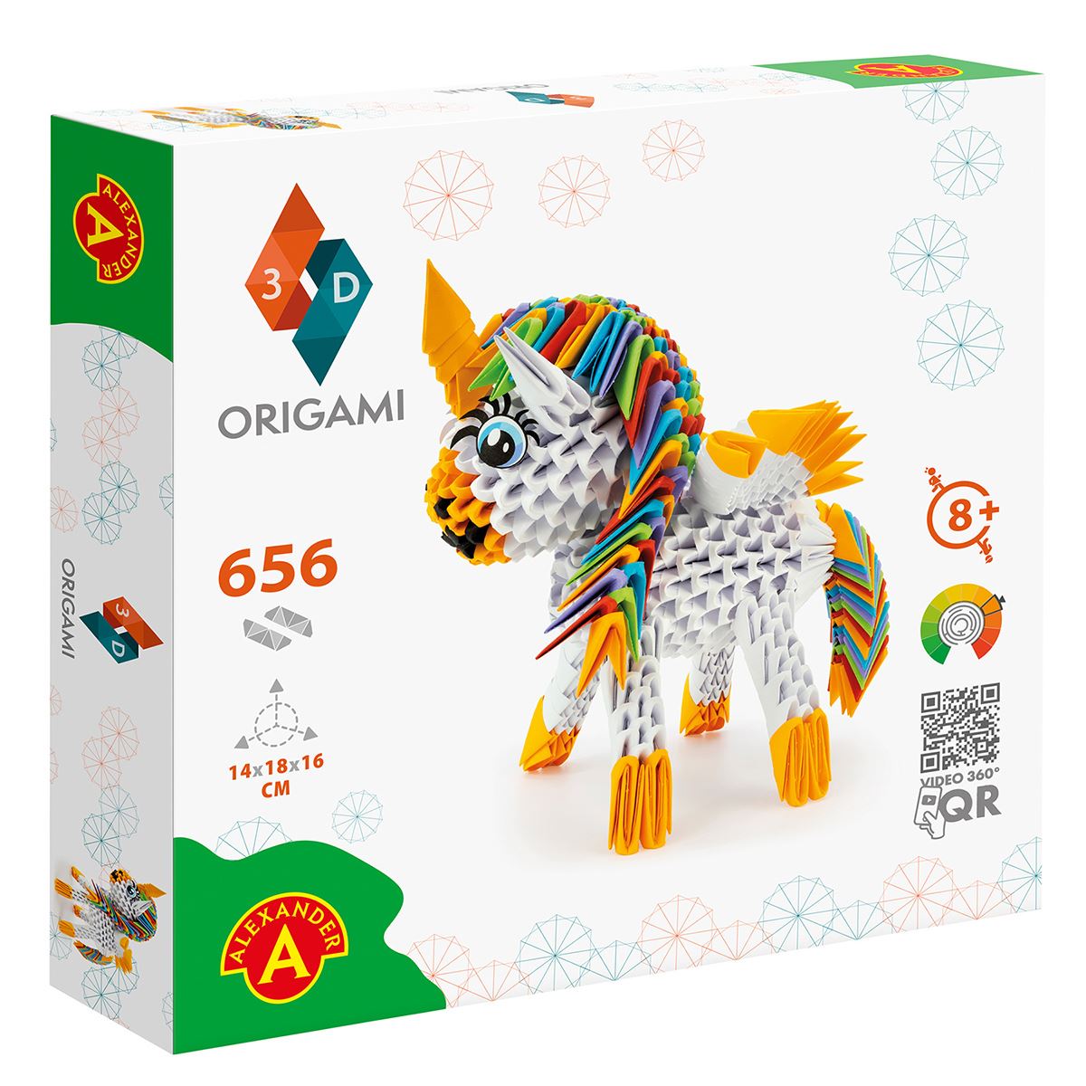 Origami 3D Unicornio image number null