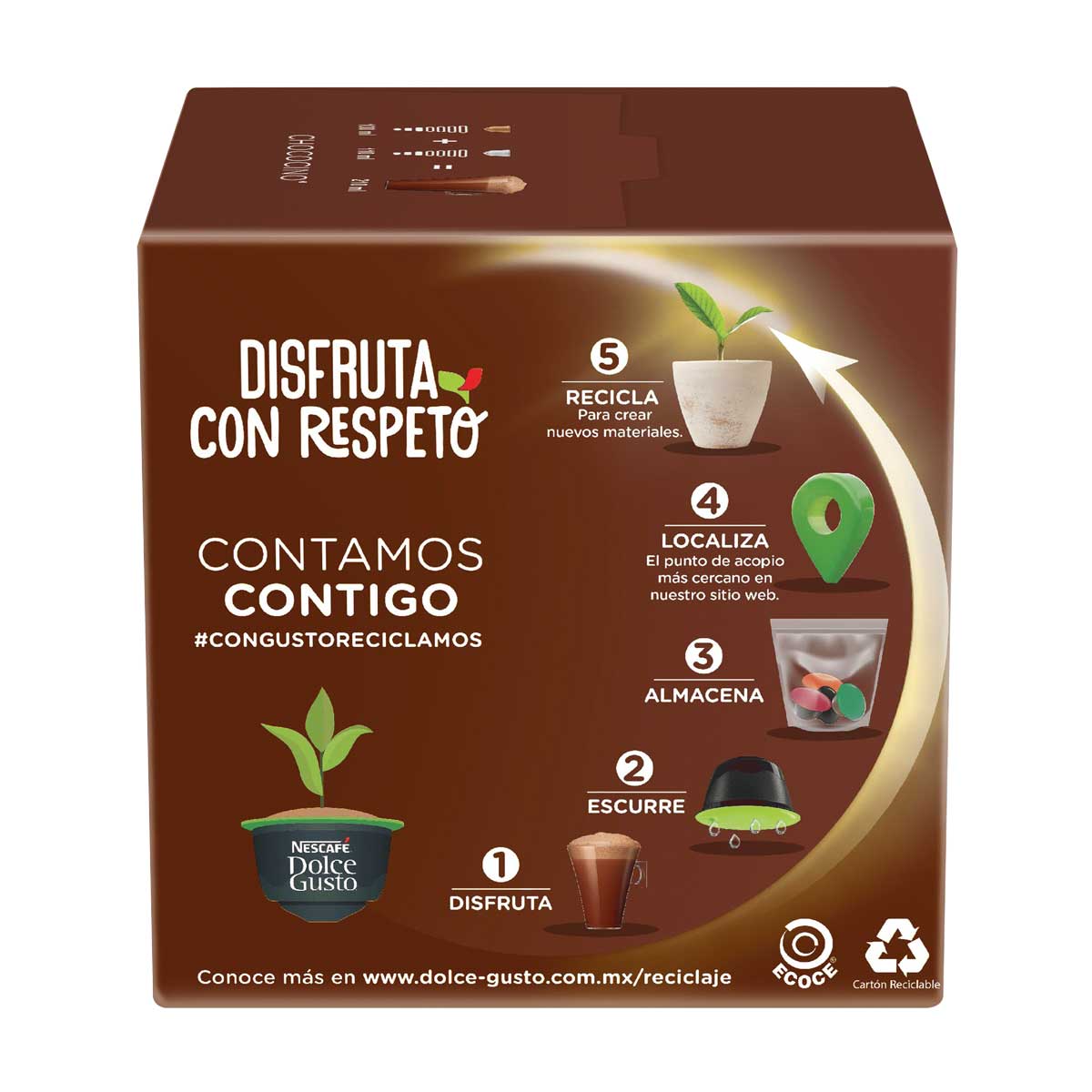 Cápsulas Chococino Nescafé Dolce Gusto image number null