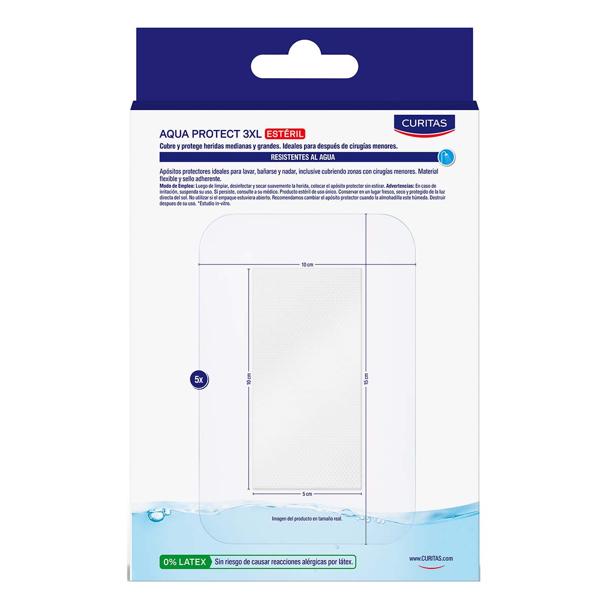 Curitas Aqua Protect 3XL con 5 Piezas image number null