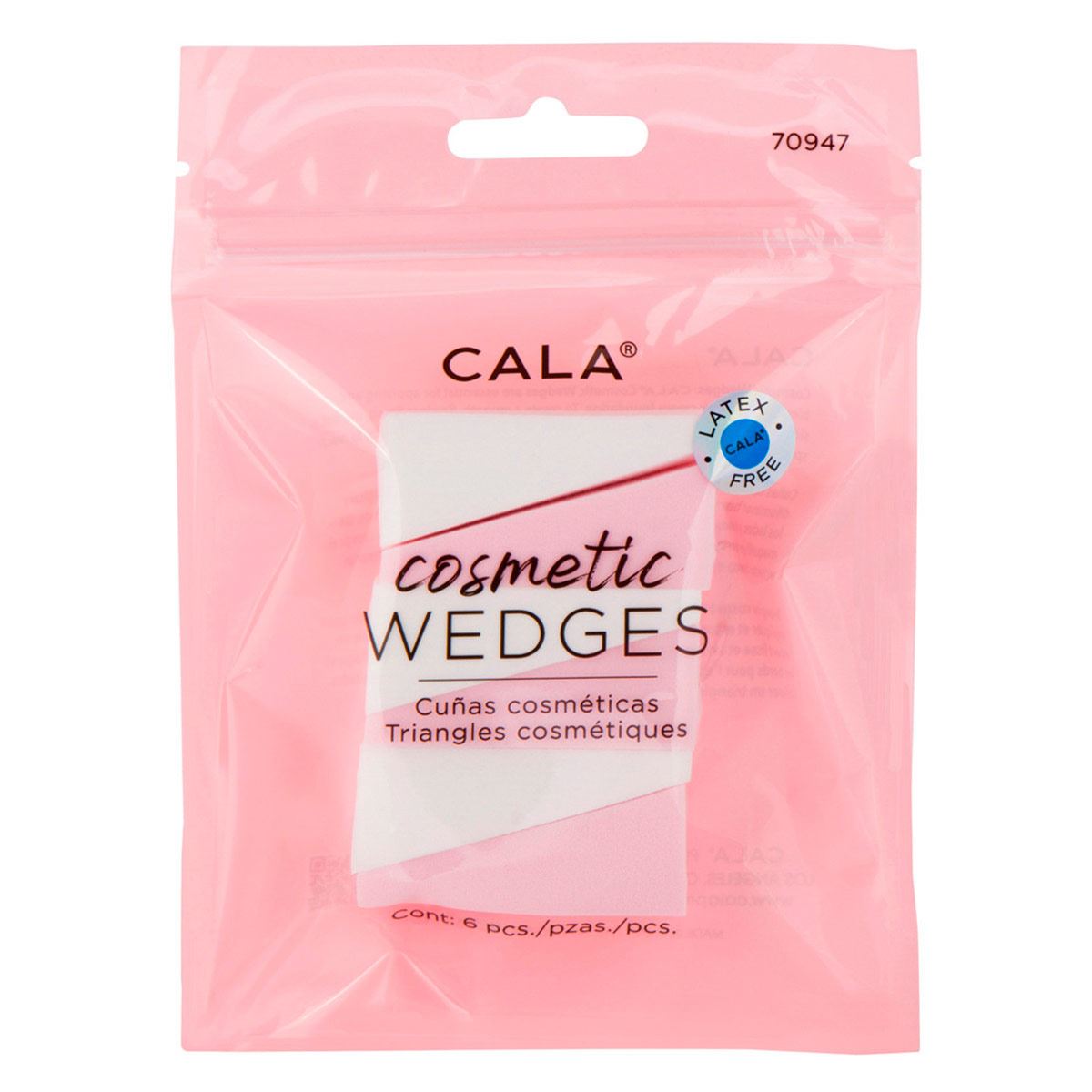 Esponjas Cosm&eacute;ticas Triangulares 6 piezas image number null