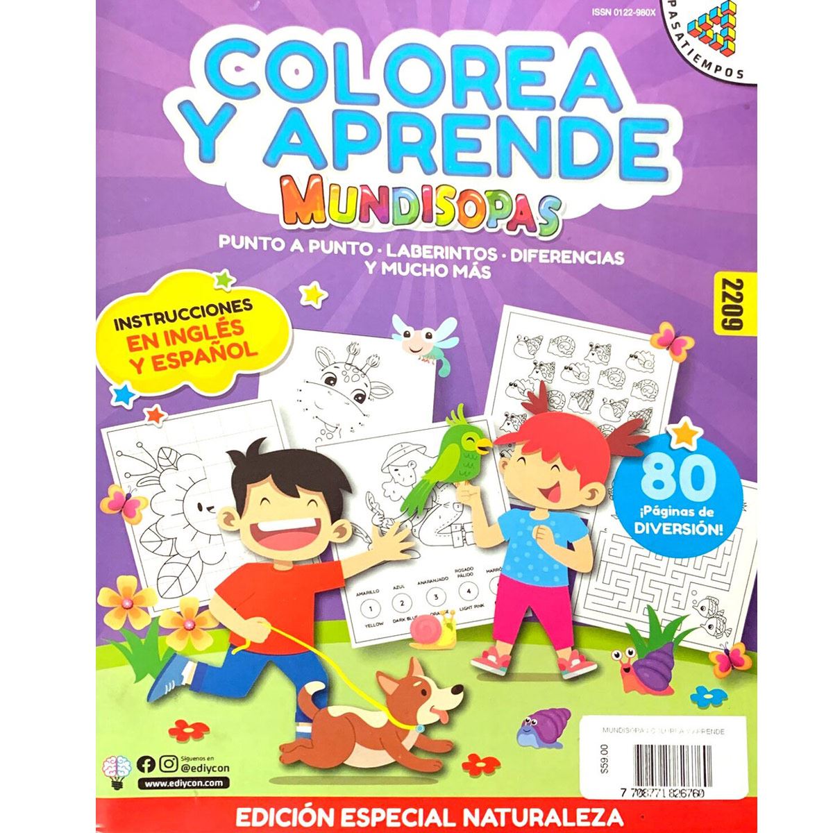 Colorea y Aprende Mundisopas image number null