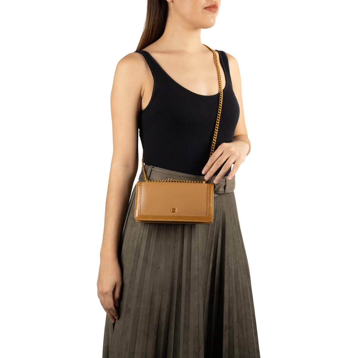 Billetera Flap Cloe Cafe para Mujer Cloe image number null