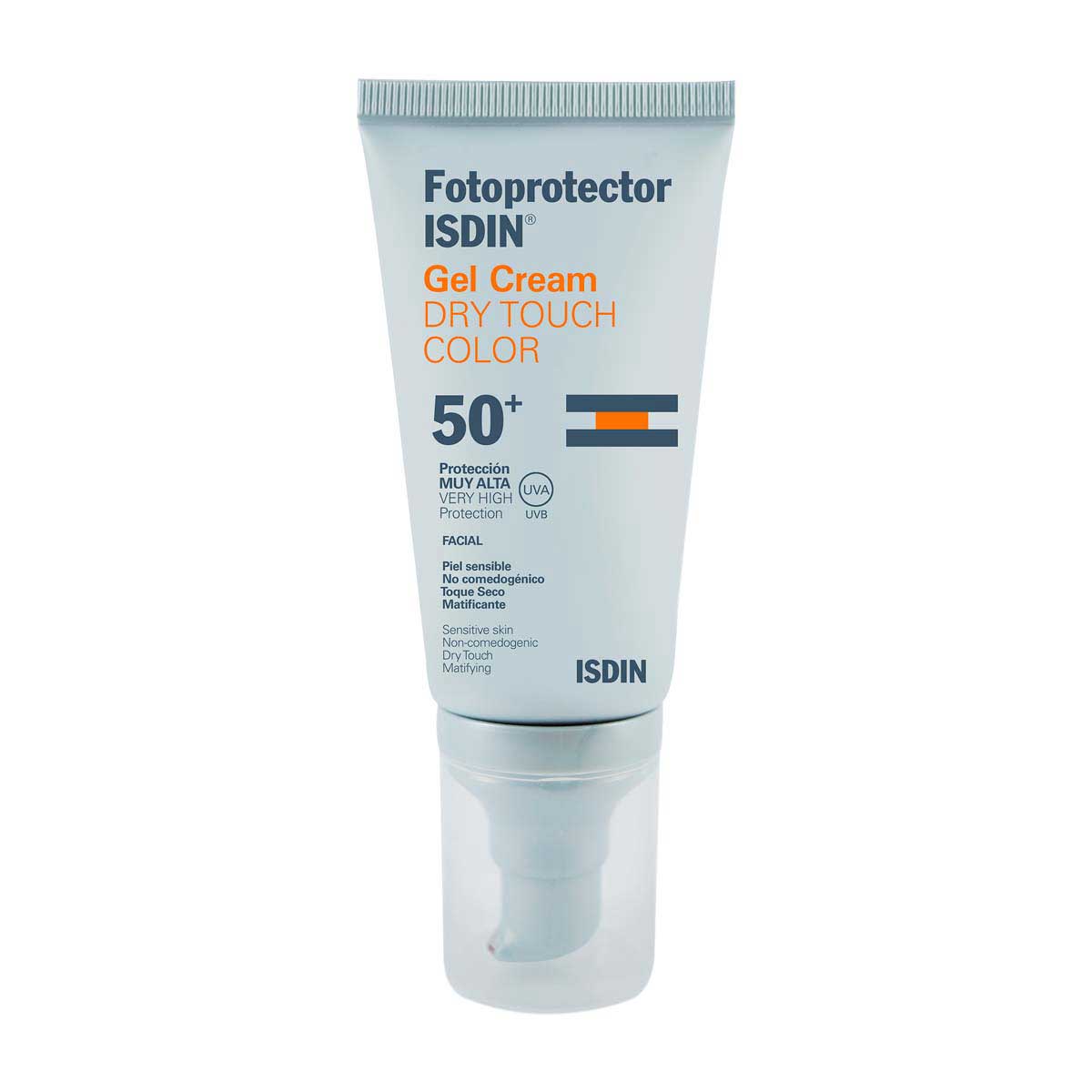 Fotoprotector Isdin 50+ Gel Crema Dry Touch con Color 50ml image number null