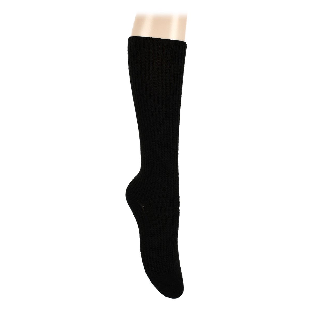 Calcetas Preven-T ejecutiva diabetes terapéutico ventilado sin costuras modelo 1968 talla chica-mediana(21 a 24cm) color negro dama image number null