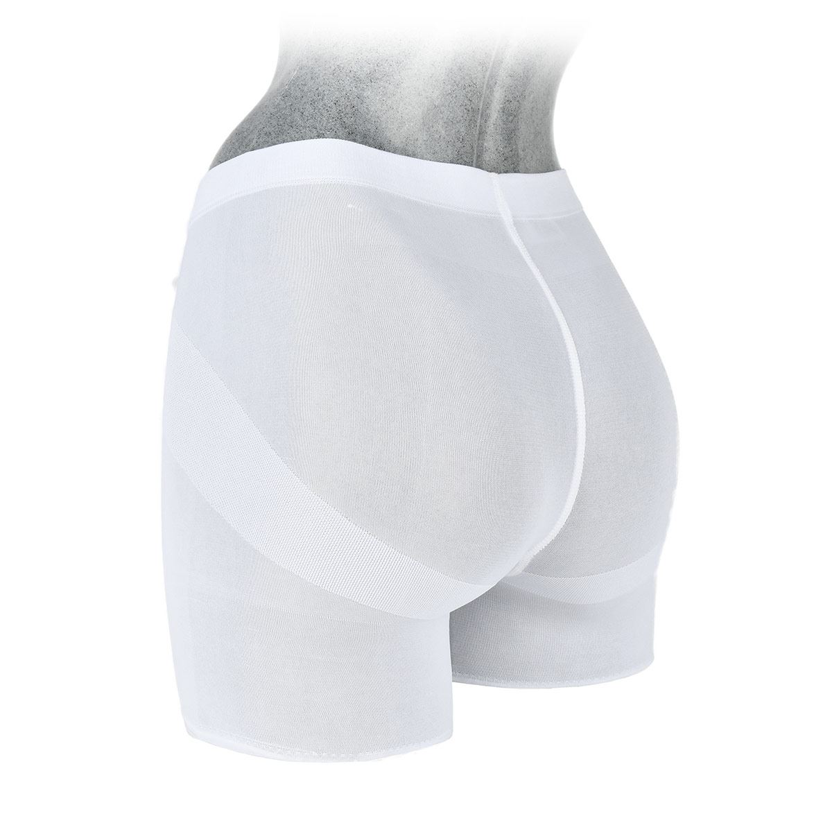 Boxer Dorian Grey soporte en glúteo 5353 mediana blanco dama image number null