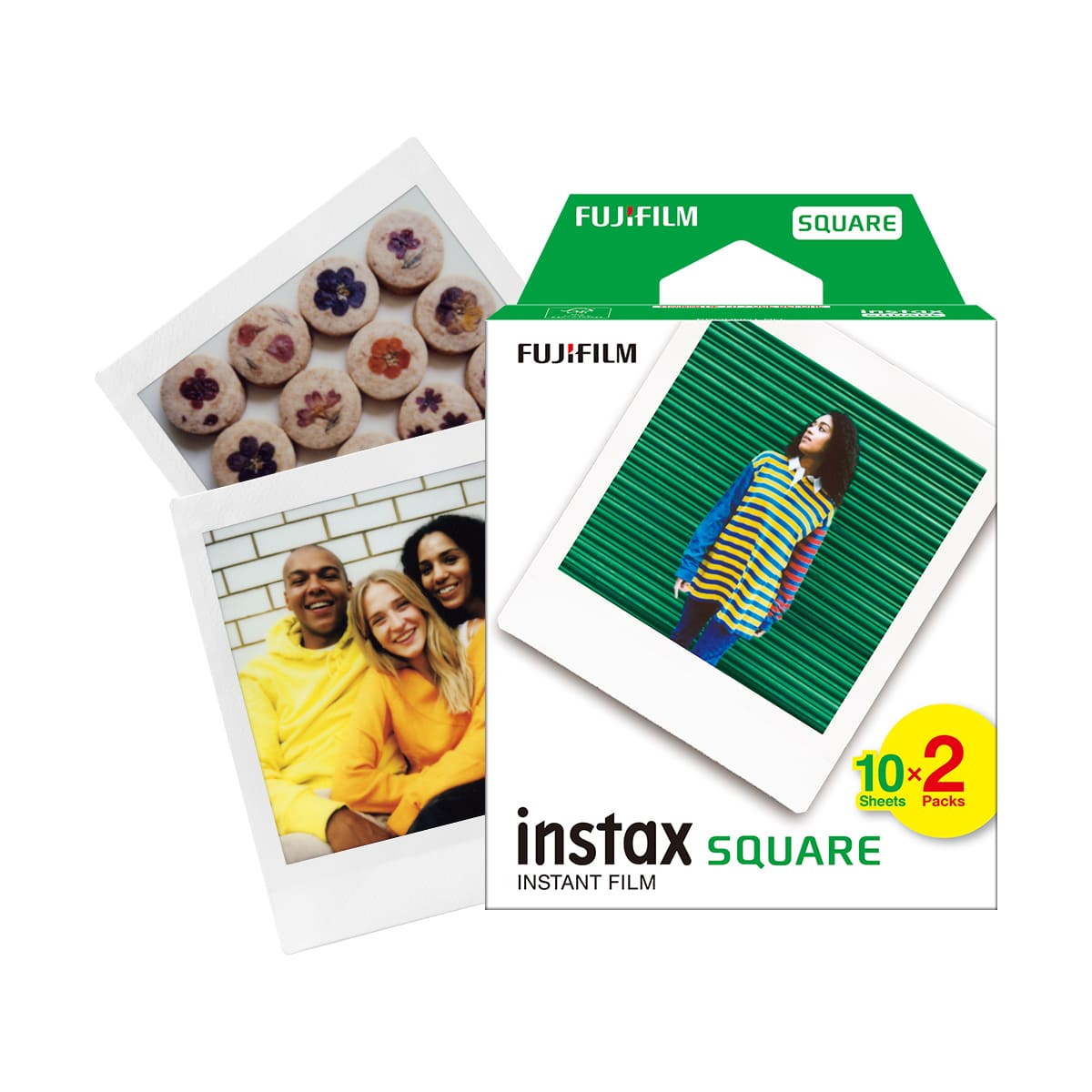 Pel&iacute;cula Instax Square 2-Pack Fujfilm image number null