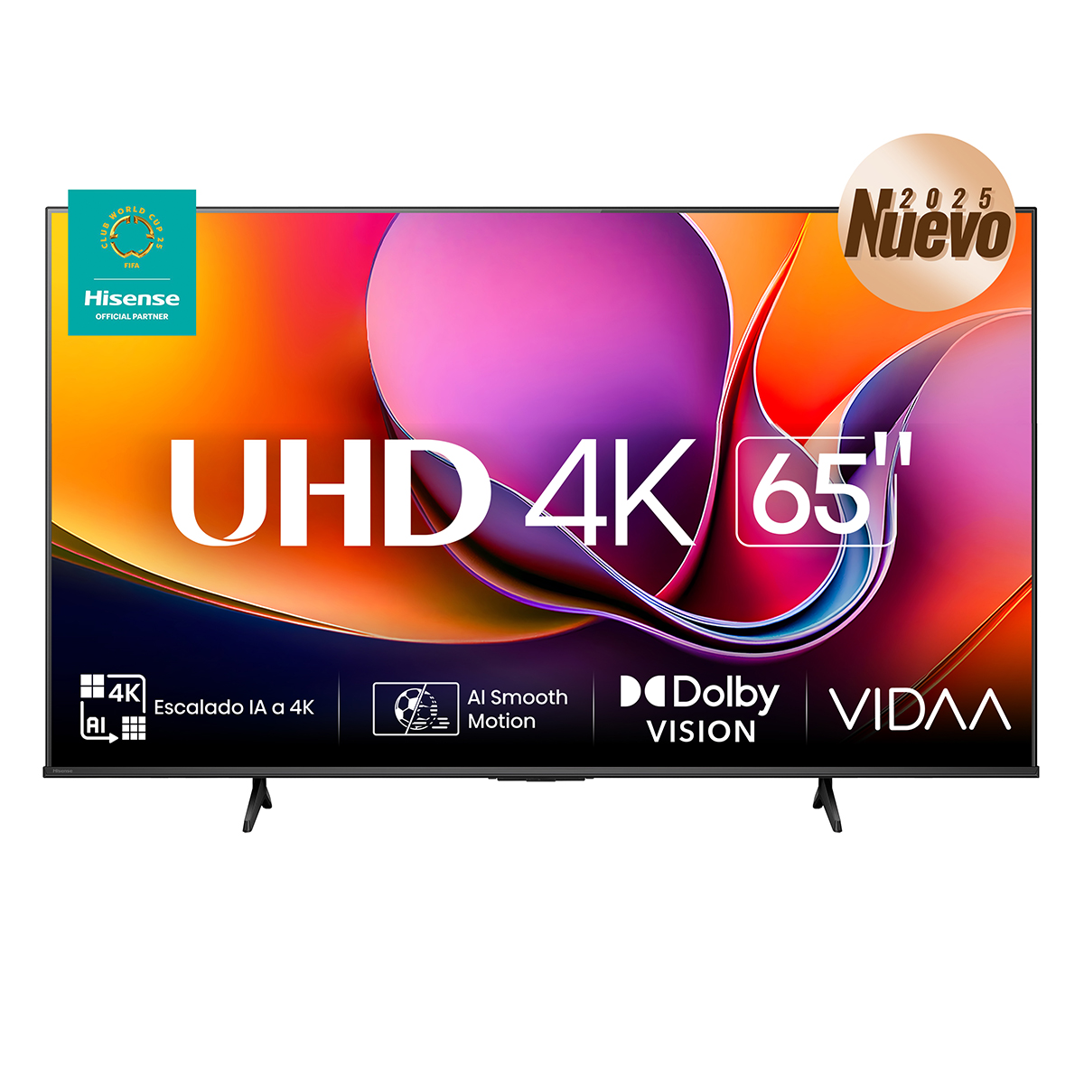 Pantalla Hisense de 65 Pulgadas 4K 65a65nv image number null