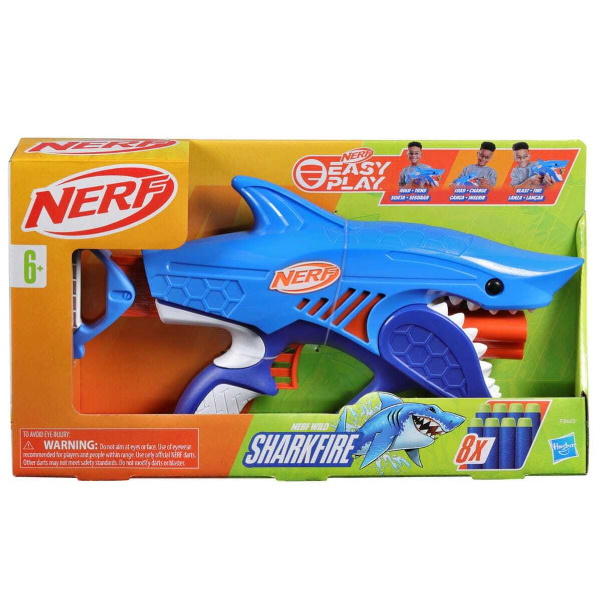 Lanzador Nerf Junior Wild Sharkfire image number null