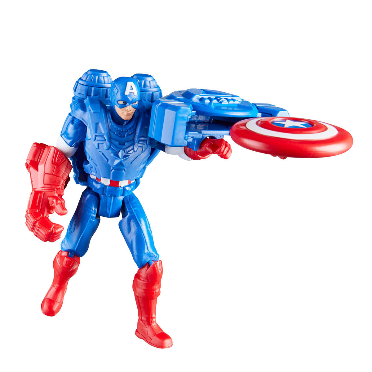 Figura de acción Marvel Epic Hero Capitán América con Equipo Batalla image number null