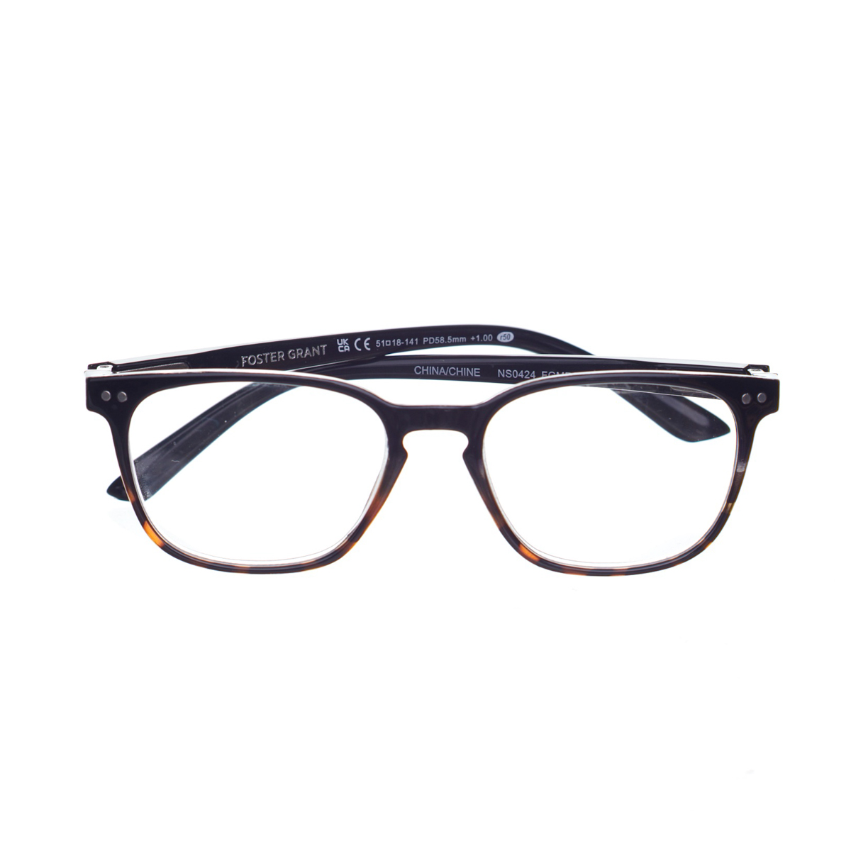 Lentes de Lectura Fgmr2021 Blk/Tor 100 Foster Grant Readers image number null