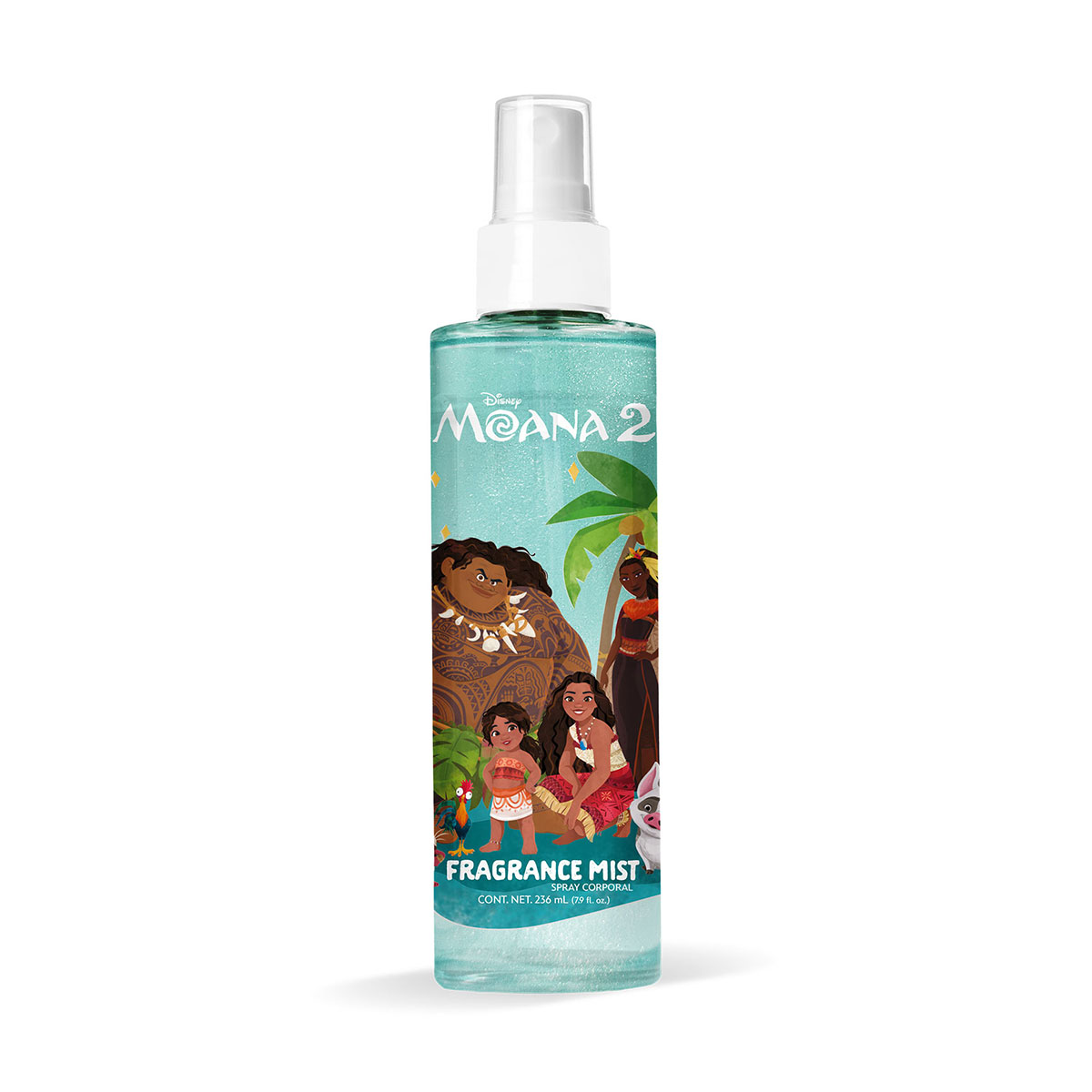 Disney Fragance Mist con Glitter Individual 236 mL Moana 2 Family image number null