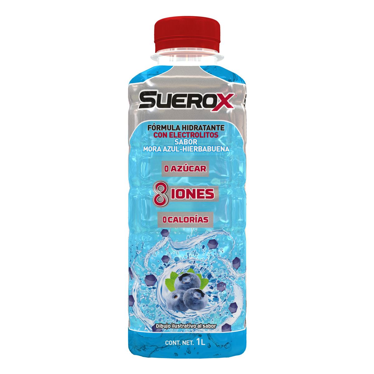 Suerox Adulto Mora Azul Hierbabuena 1 L image number null