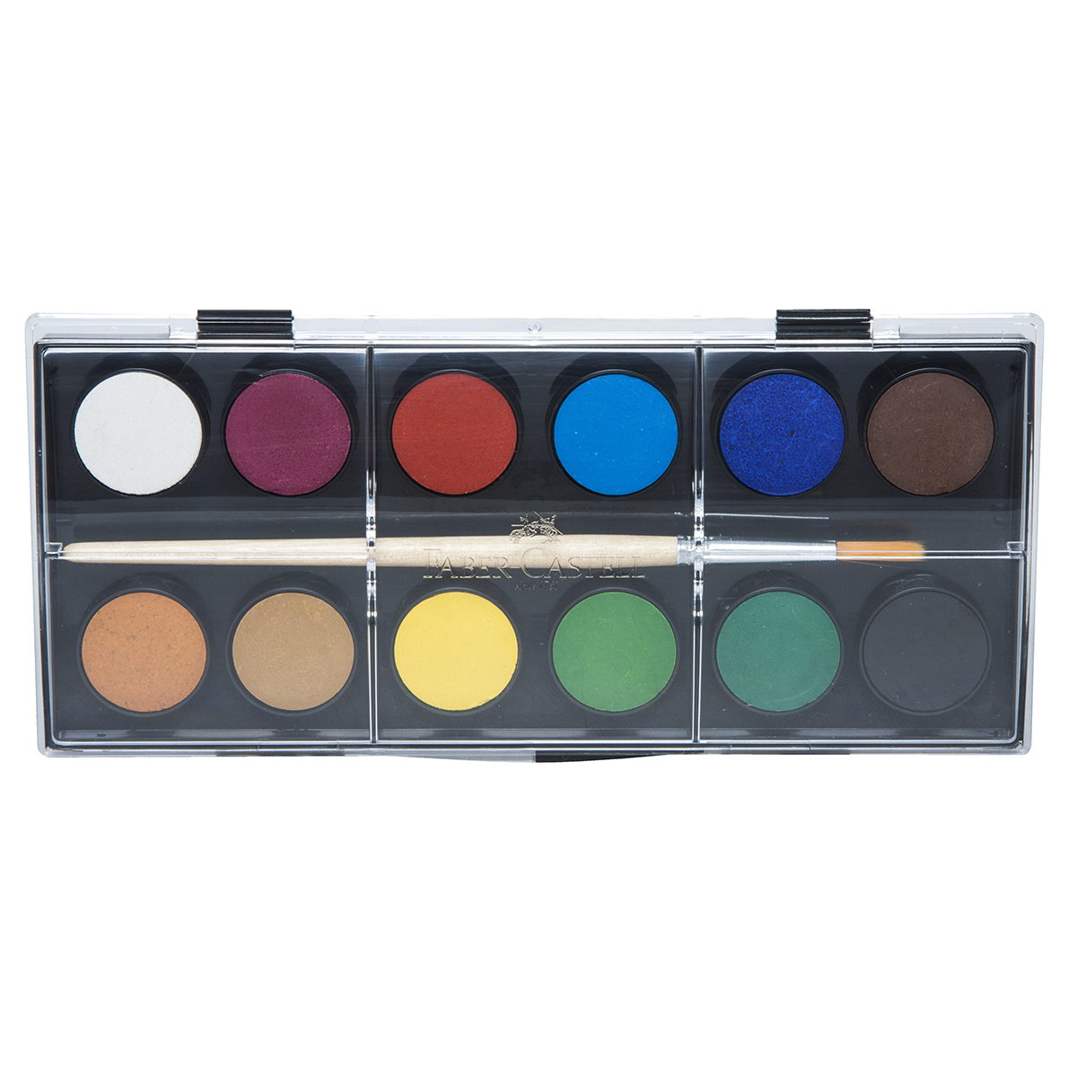 Set Acuarelas con 12 piezas Faber Castell image number null