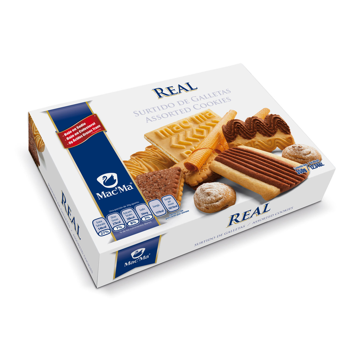 Galletas Surtido Real 350g Macma image number null