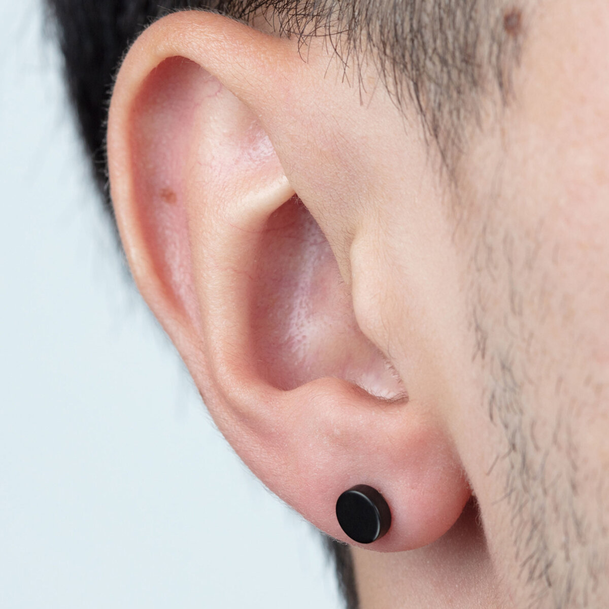 Pendientes Acero Inoxidable Men’s Earrings Lotus Style para Hombre image number null