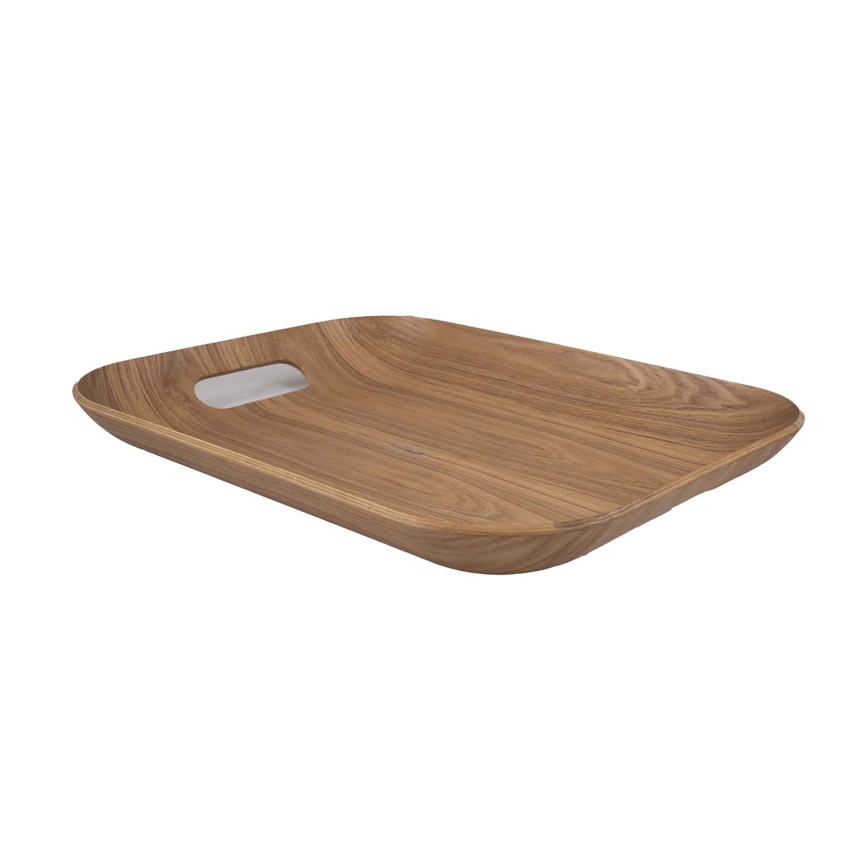 Home Nature Charola de madera rectangular 40x31x4.5cm image number null