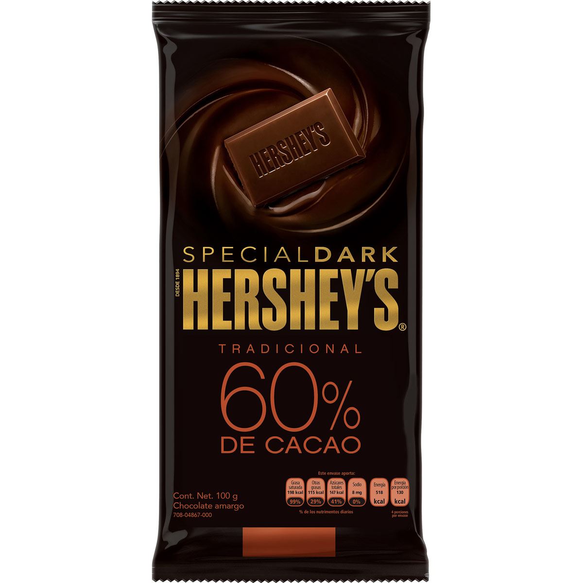 Hershey Especial Dark 100 gramos image number null