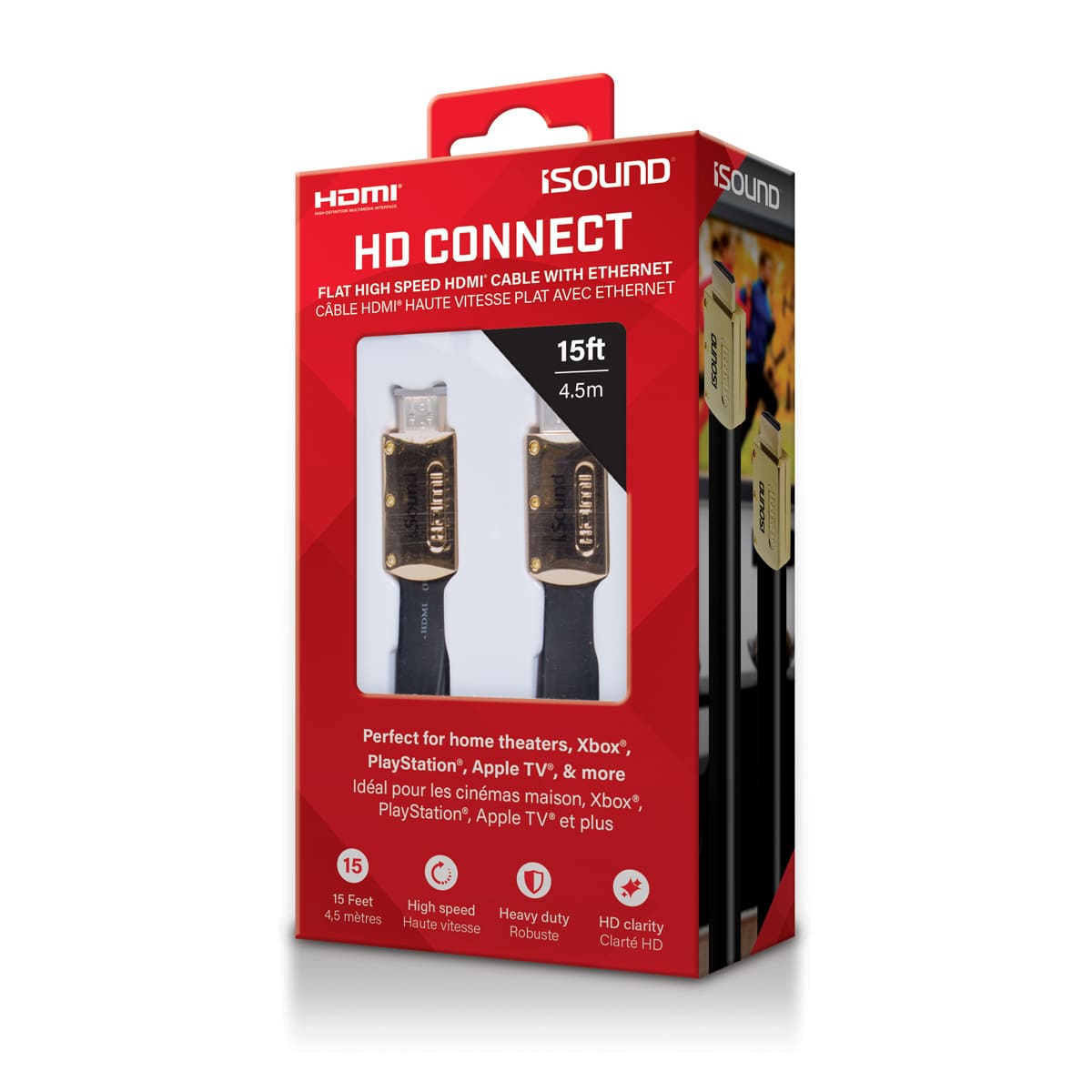 Cable HDMI Isound gamer 4.6M image number null