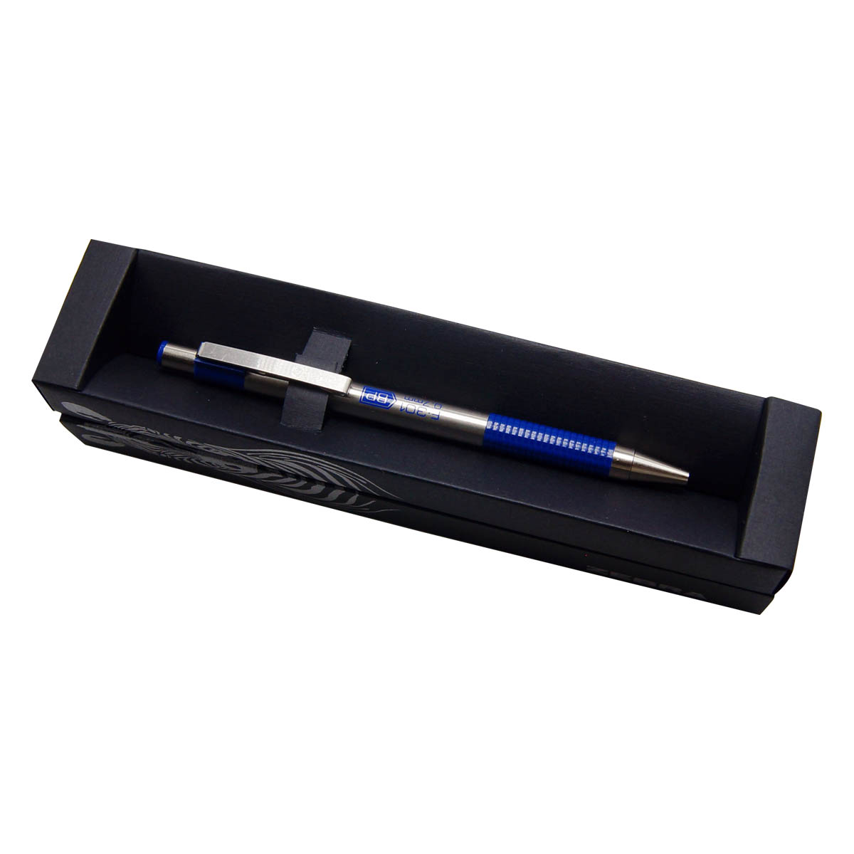 Bol&iacute;grafo Con Sistema Retr&aacute;ctil Azul image number null