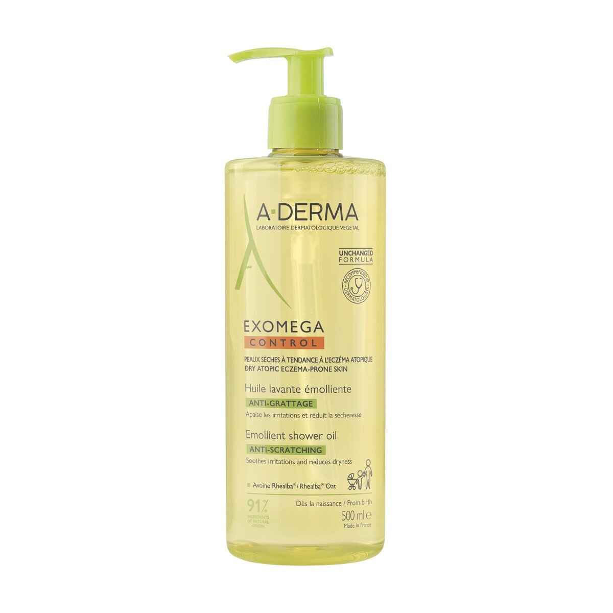 Aderma Exomega Aceite Dermolimpiador 500ml image number null