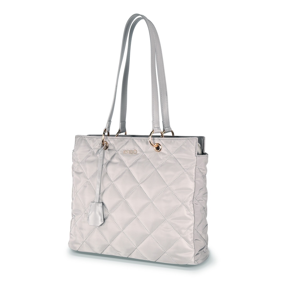 Bolsa Tote Enso Plata para Mujer image number null