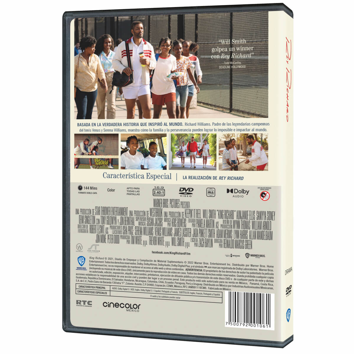 DVD - Rey Richard: Una Familia Ganadora image number null