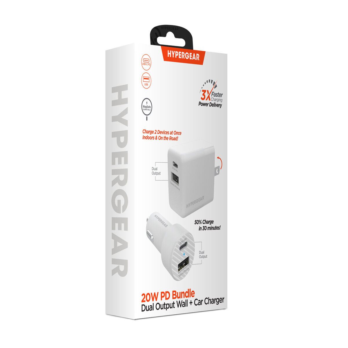 Kit Cargadores Pared y Auto JM Usb Pd 20w image number null