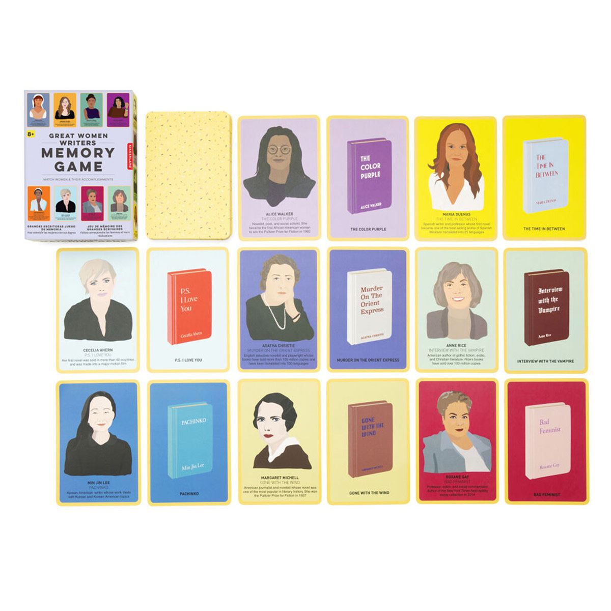 Juego de Memoria Grandes Escritoras image number null